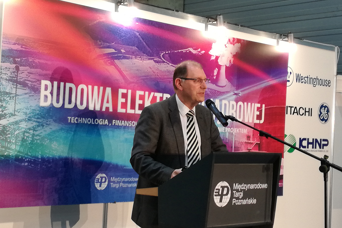 David Powell z firmy Hitachi GE