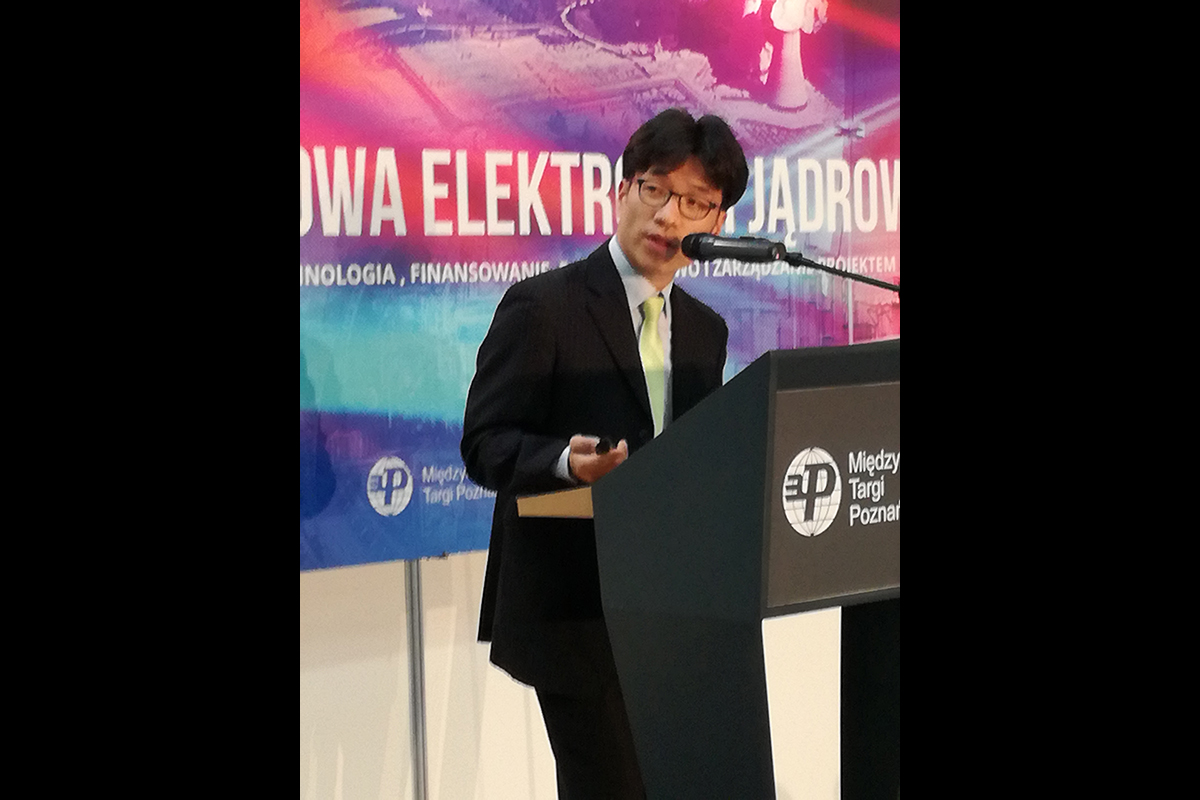 Won Seok Yang z firmy KHNP