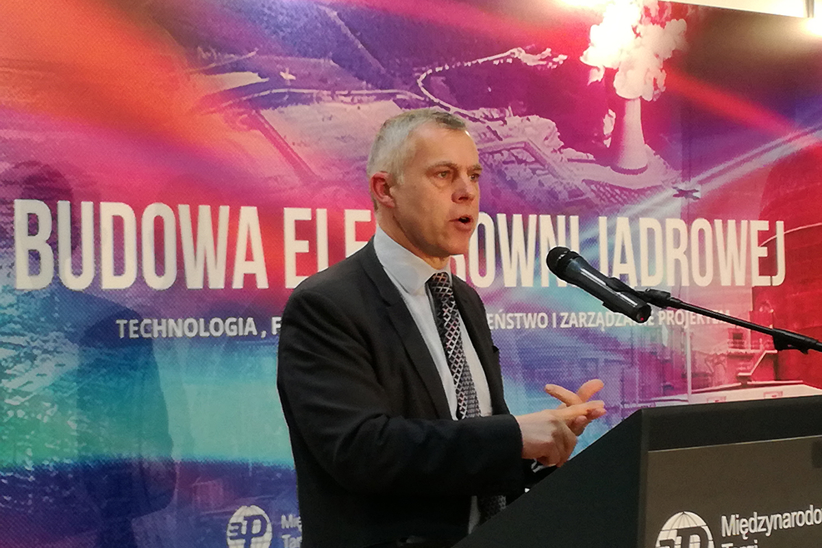Mike Waite z firmy Westinghouse